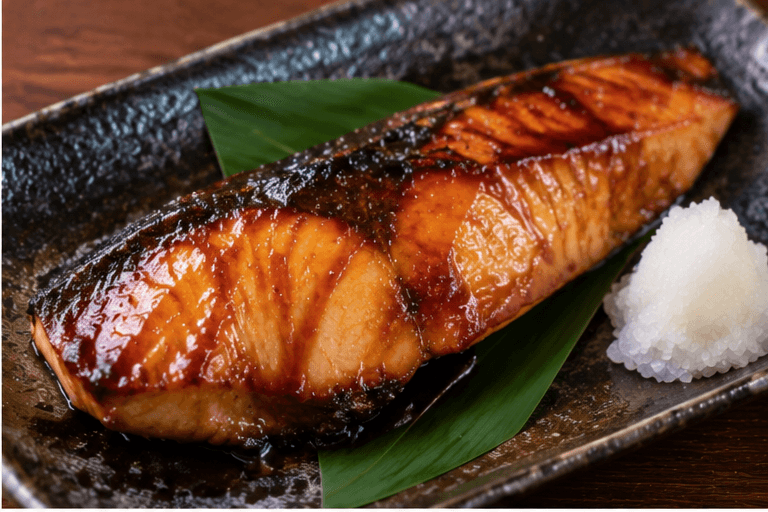 Japanese amberjack: Buri teriyaki