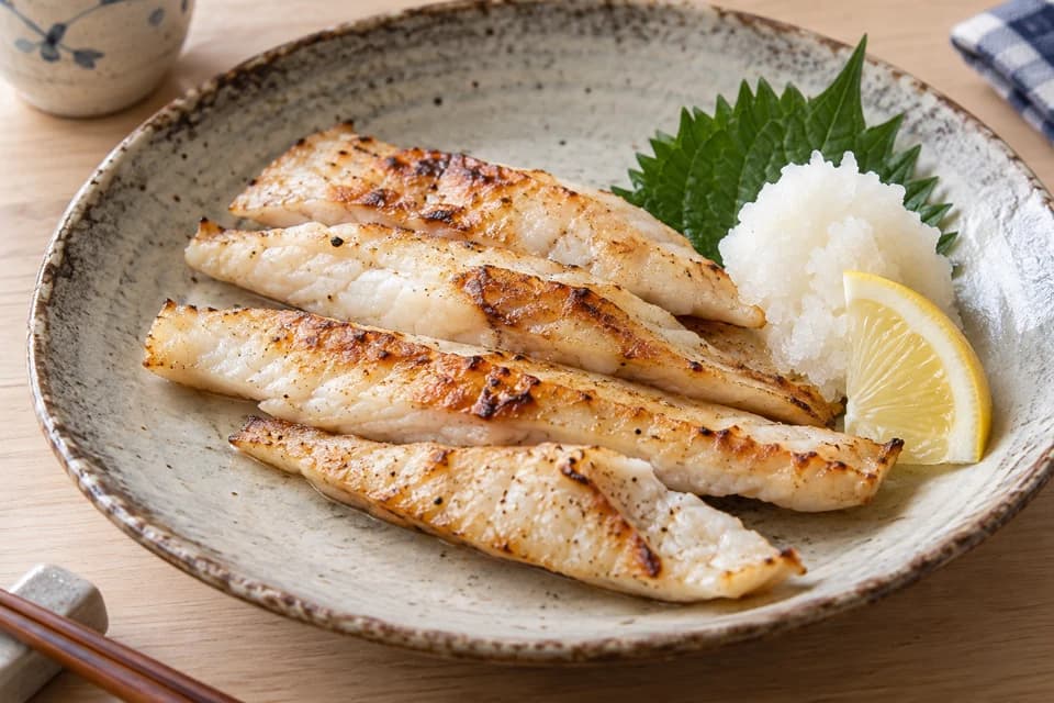 アカヤガラの塩焼き