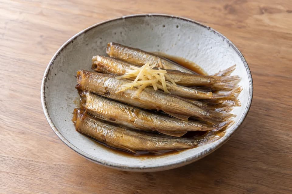 チカの甘露煮