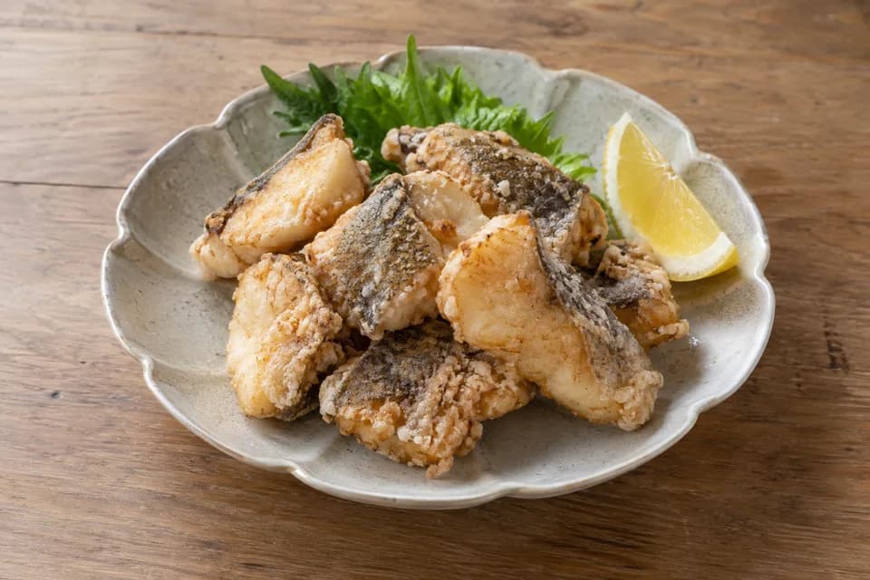 エゾメバルの唐揚げ