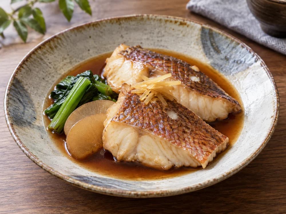 フエダイの煮付け