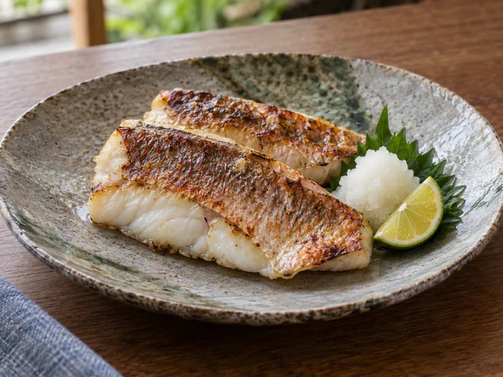 フエダイの塩焼き