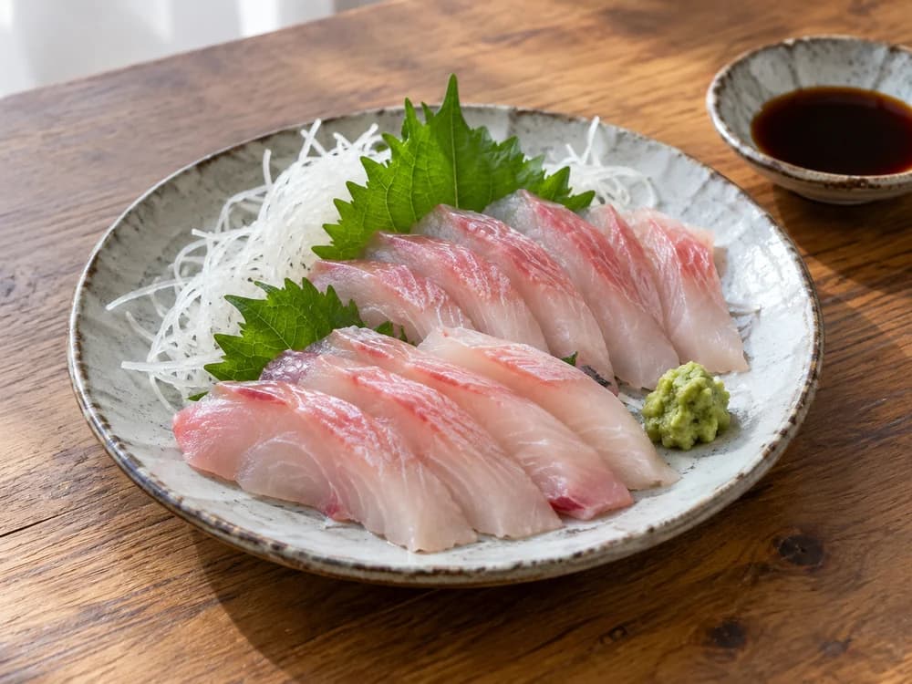 ハマダイの刺身