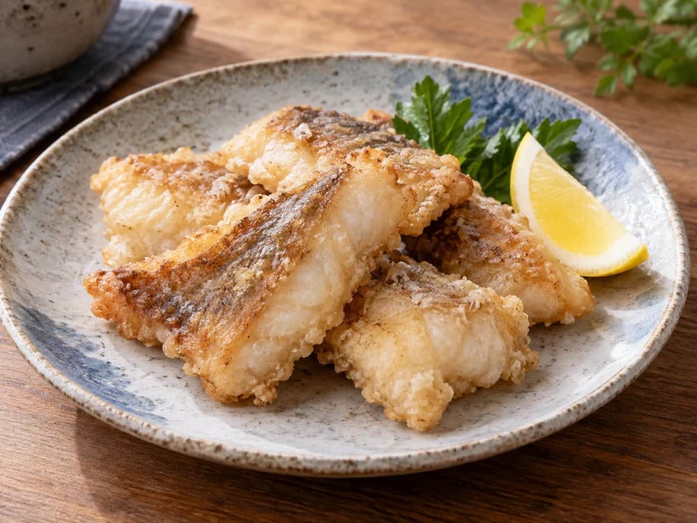 ハツメの唐揚げ