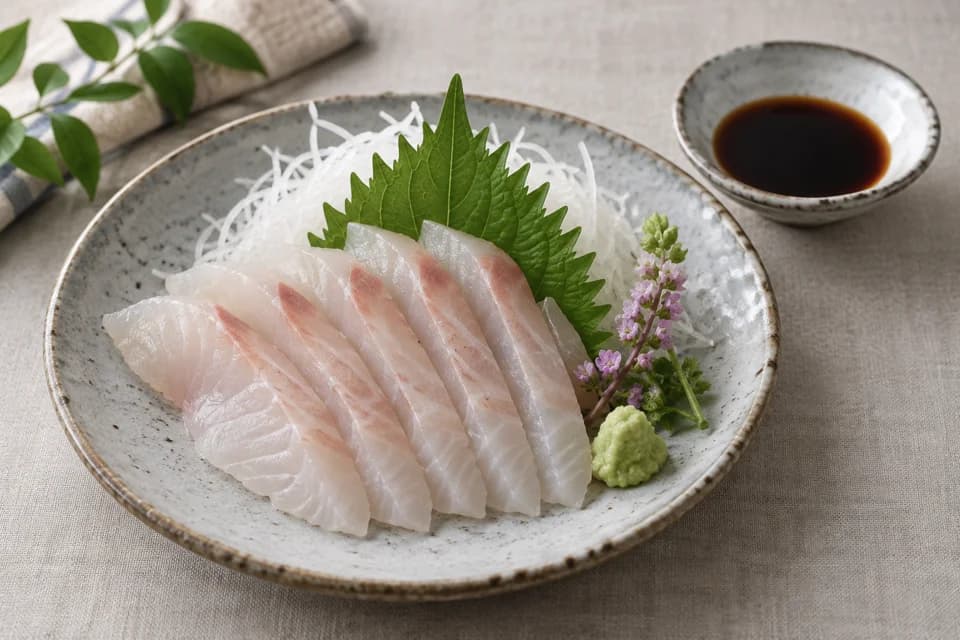 ヘダイの刺身