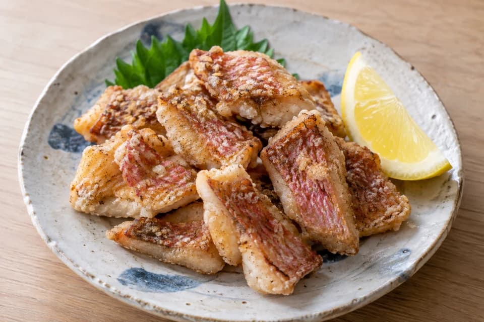 ヒメジの唐揚げ