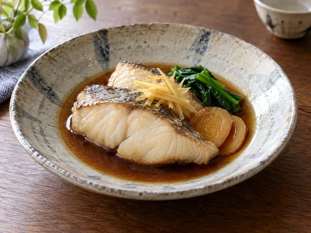 イトヒキアジの煮付け