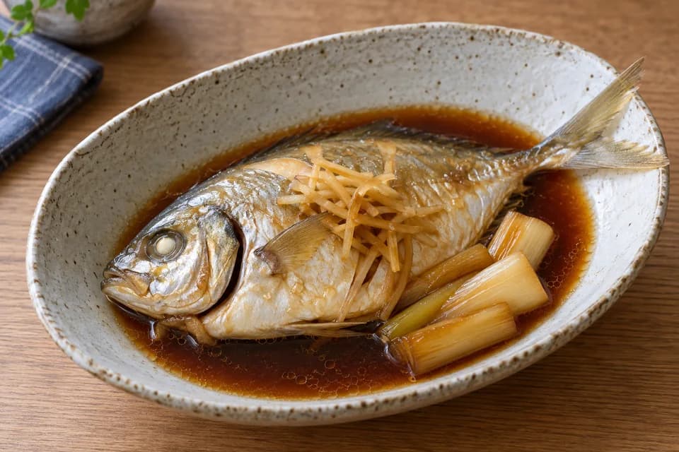 カイワリの煮付け