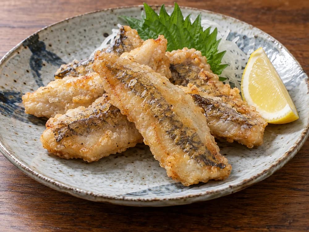 カマツカの唐揚げ