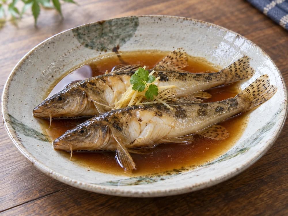 カマツカの煮付け