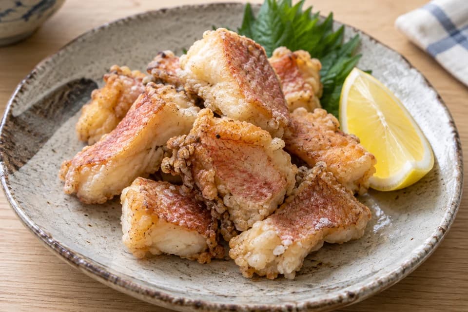カナガシラの唐揚げ