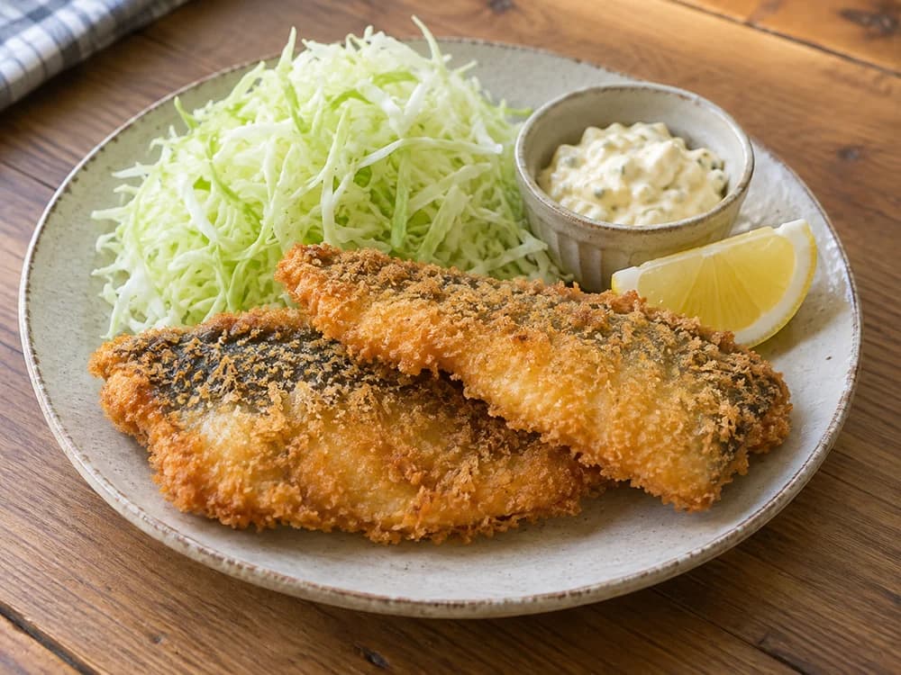 カラフトマスのフライ