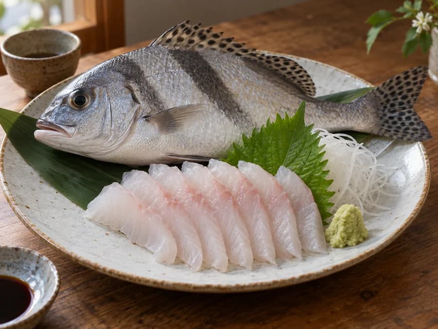 コショウダイの刺身