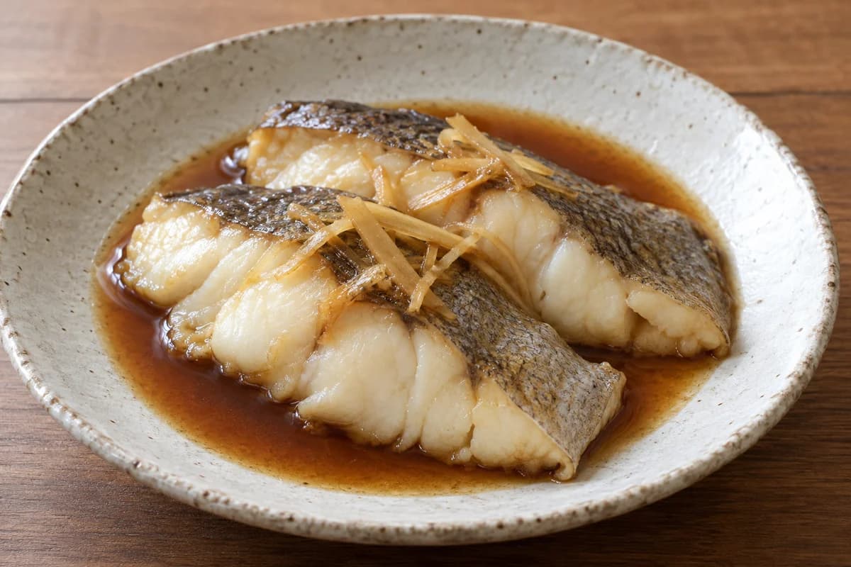 マダラの煮付け