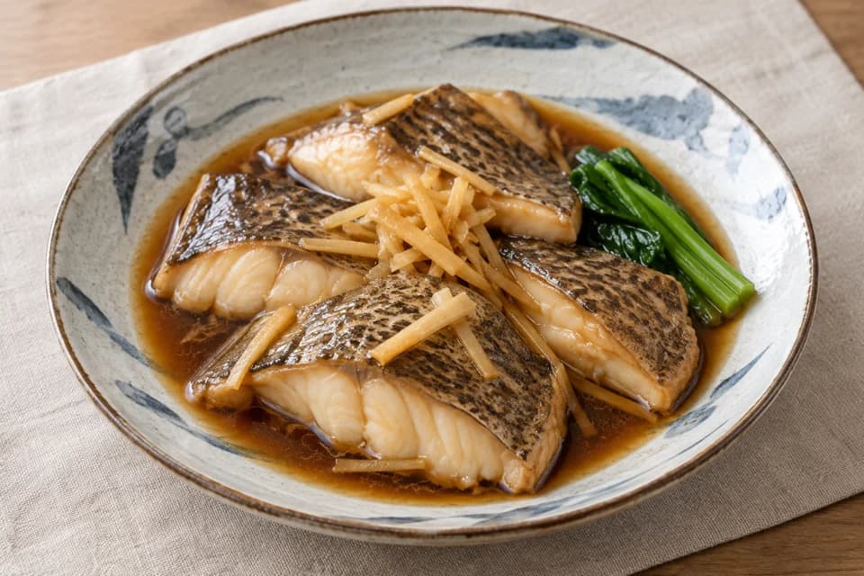 マハタの煮付け
