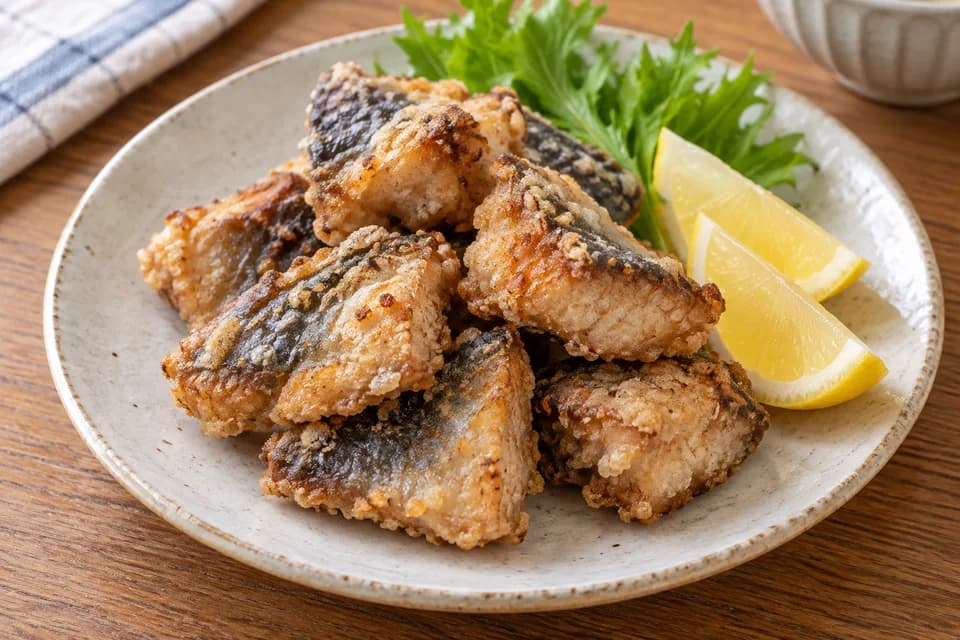 マルソウダの竜田揚げ