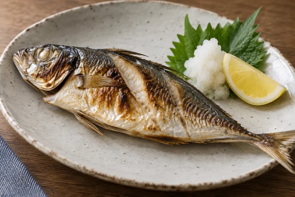 メアジの塩焼き