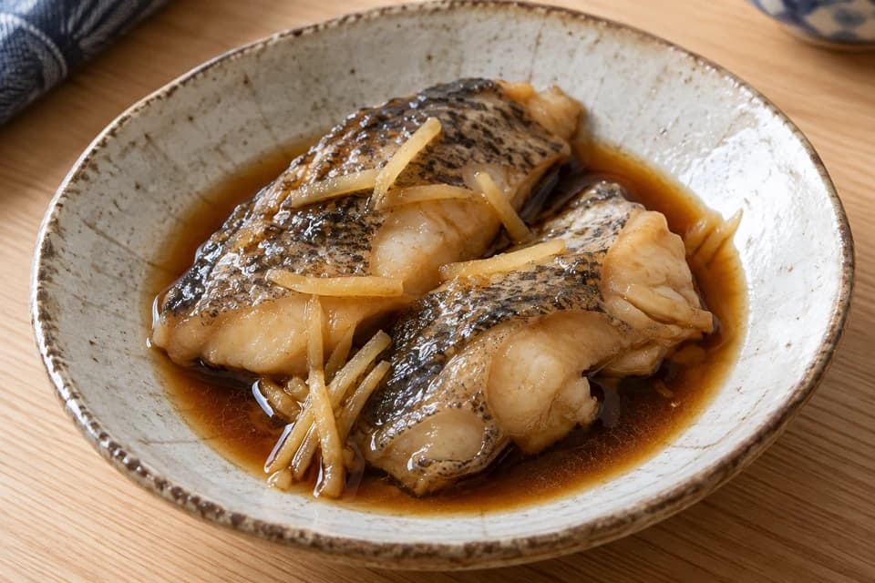 ムラソイの煮付け