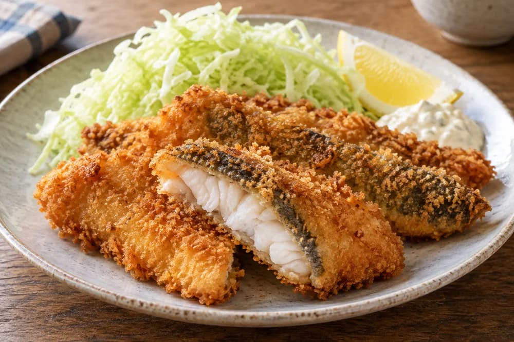 ナマズのフライ