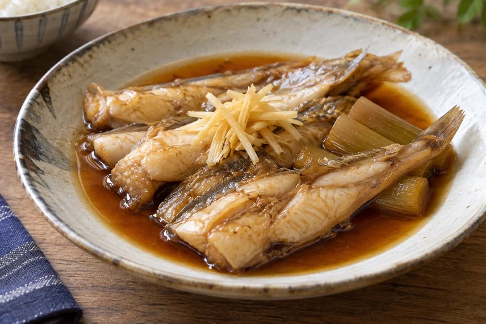 ネズミゴチの煮付け