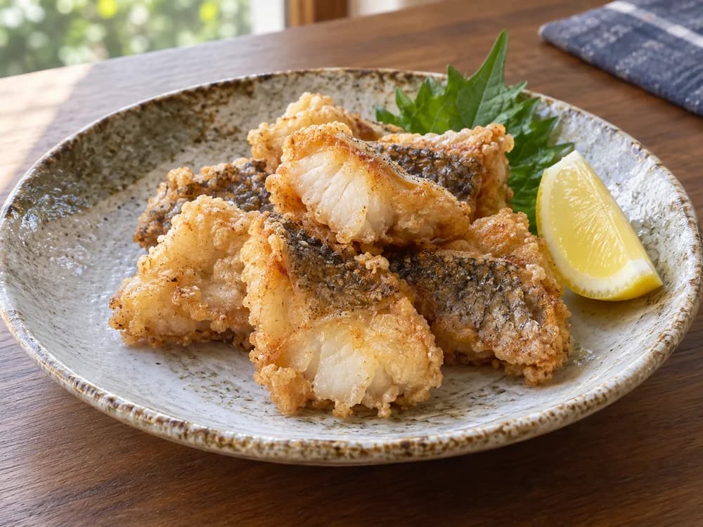 ニゴイの唐揚げ