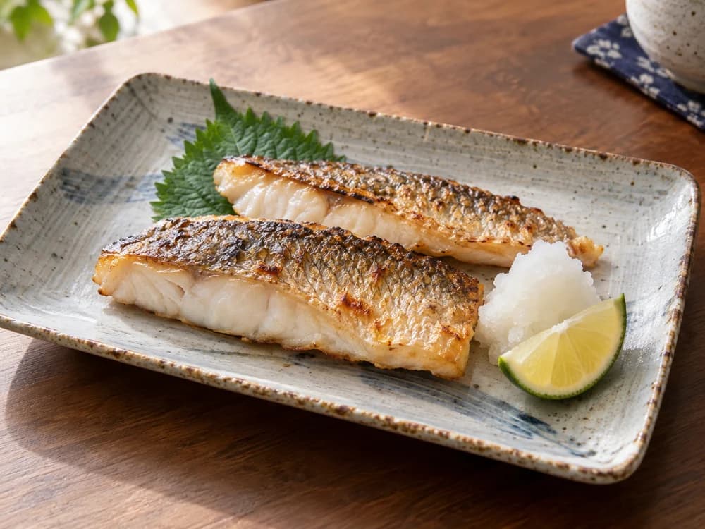 ニゴイの塩焼き