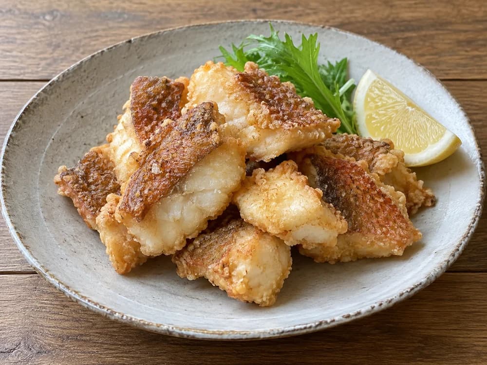 オニカサゴの唐揚げ