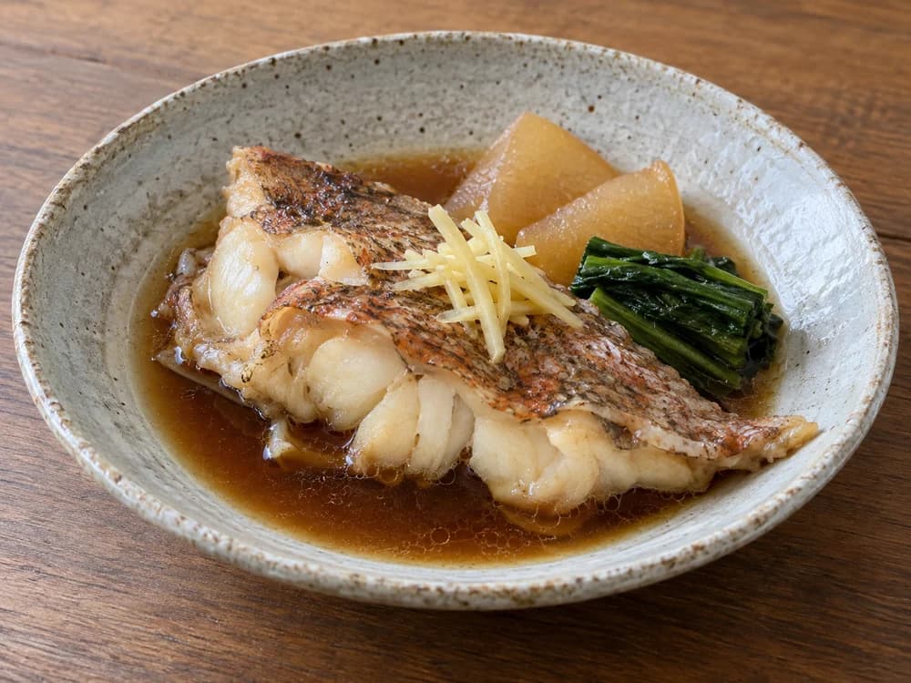 オニカサゴの煮付け