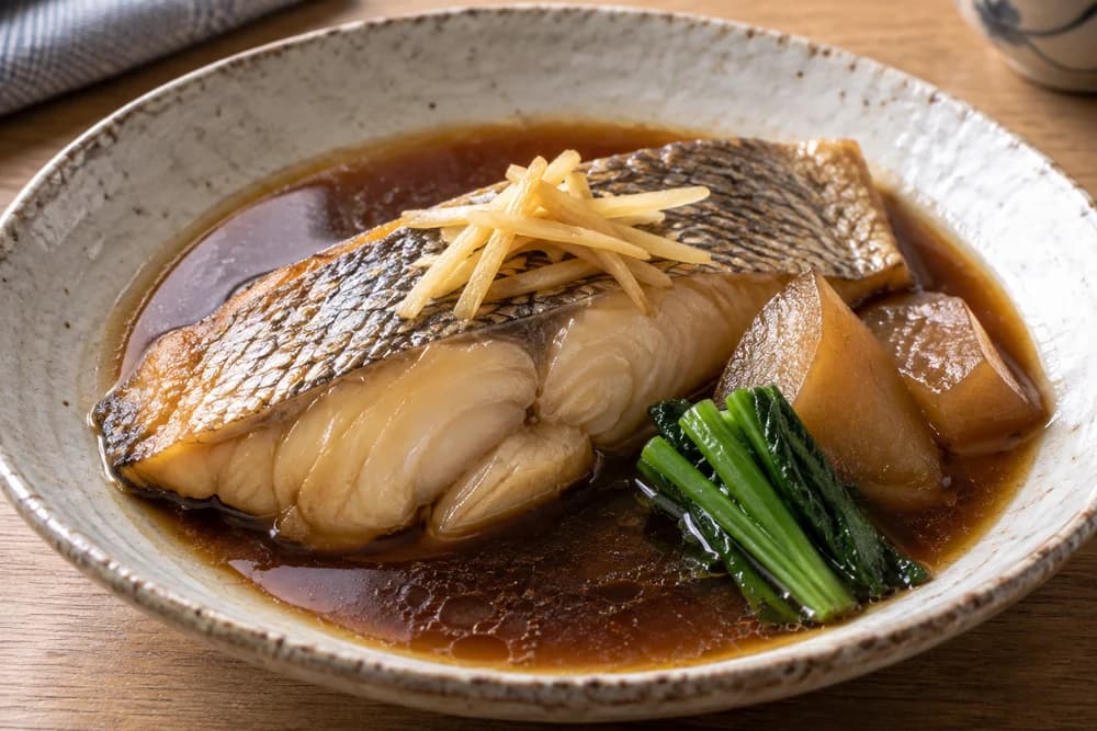 オオニベの煮付け
