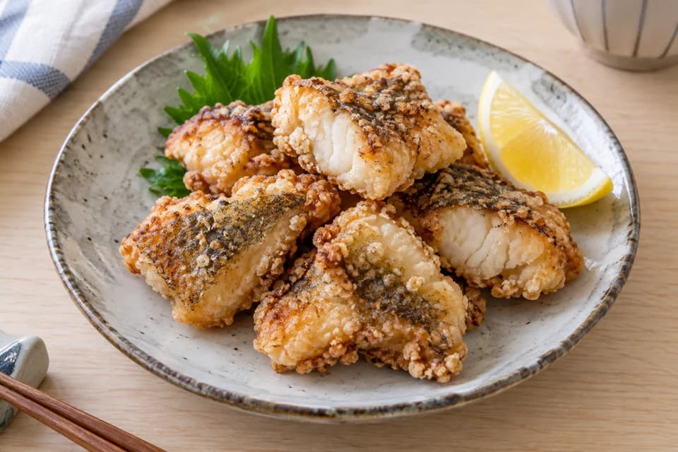 タケノコメバルの唐揚げ
