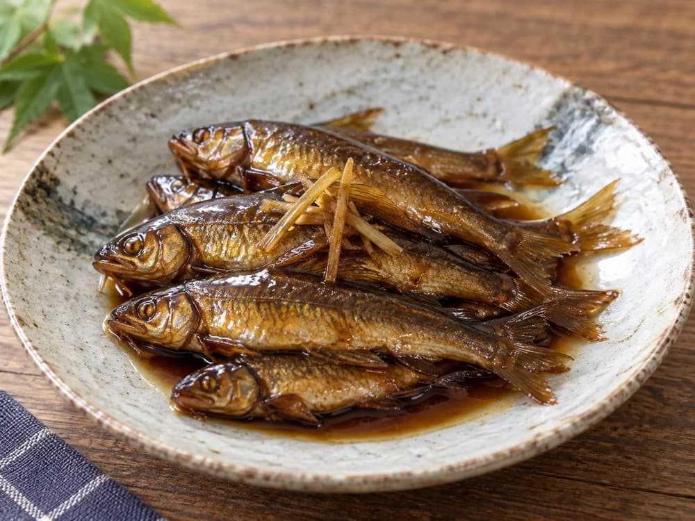 タモロコの甘露煮