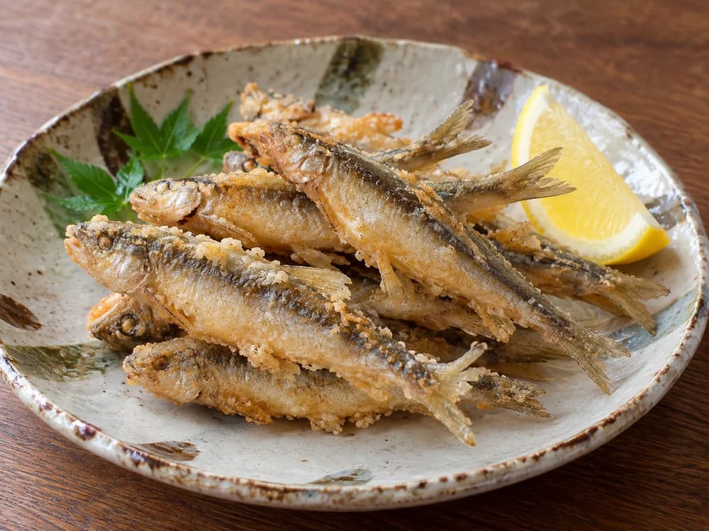 タモロコの唐揚げ