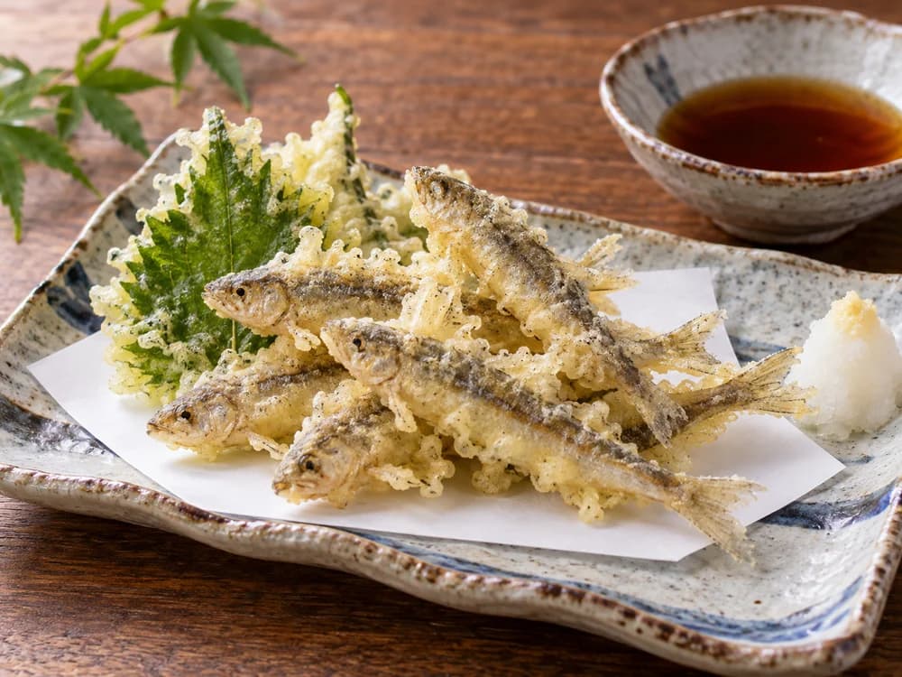タモロコの天ぷら