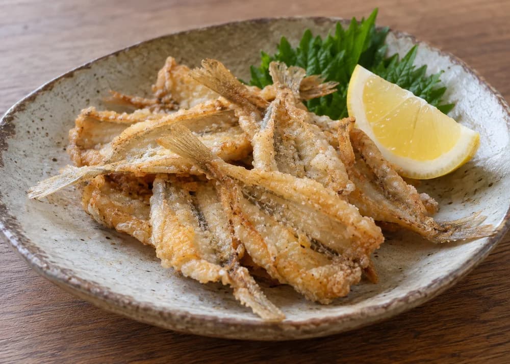 テンジクダイの唐揚げ