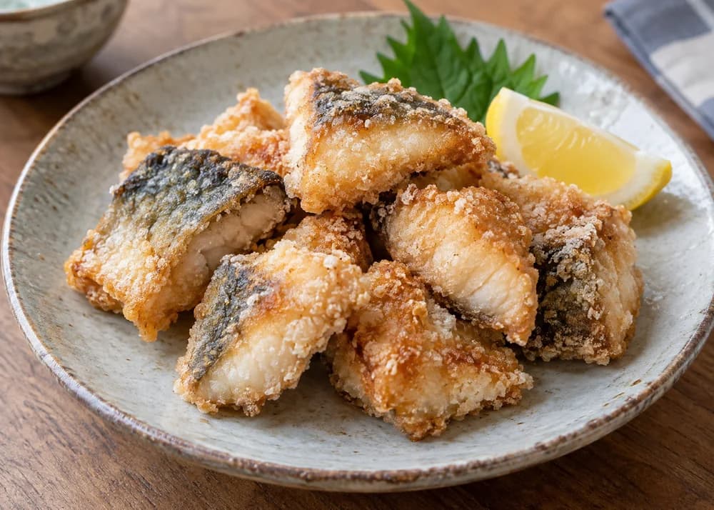 ツムブリの竜田揚げ