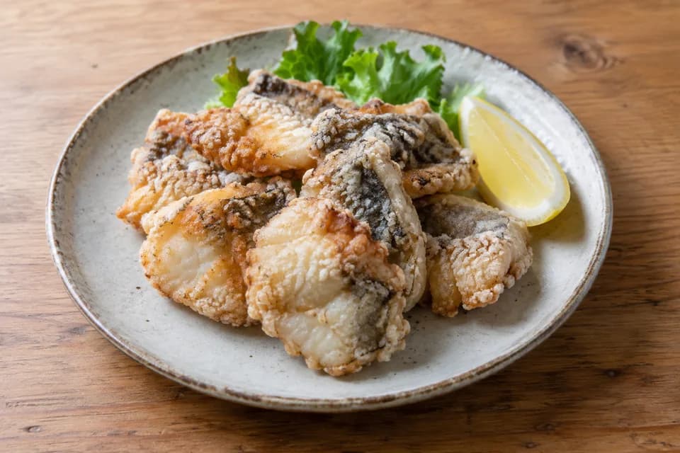 ウミタナゴの唐揚げ