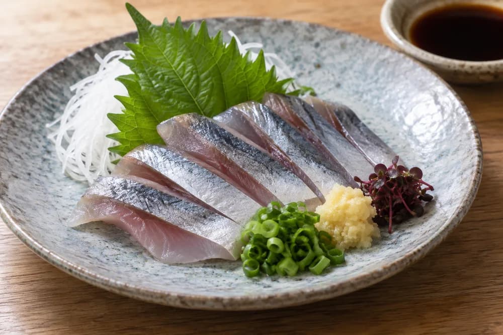 ウルメイワシの刺身