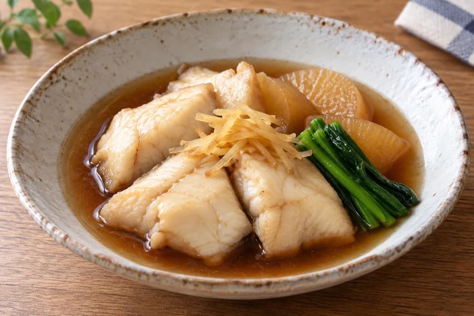 ウスバハギの煮付け