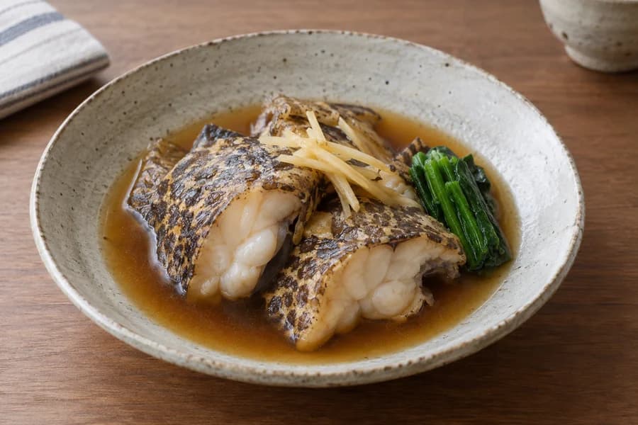 ウツボの煮付け