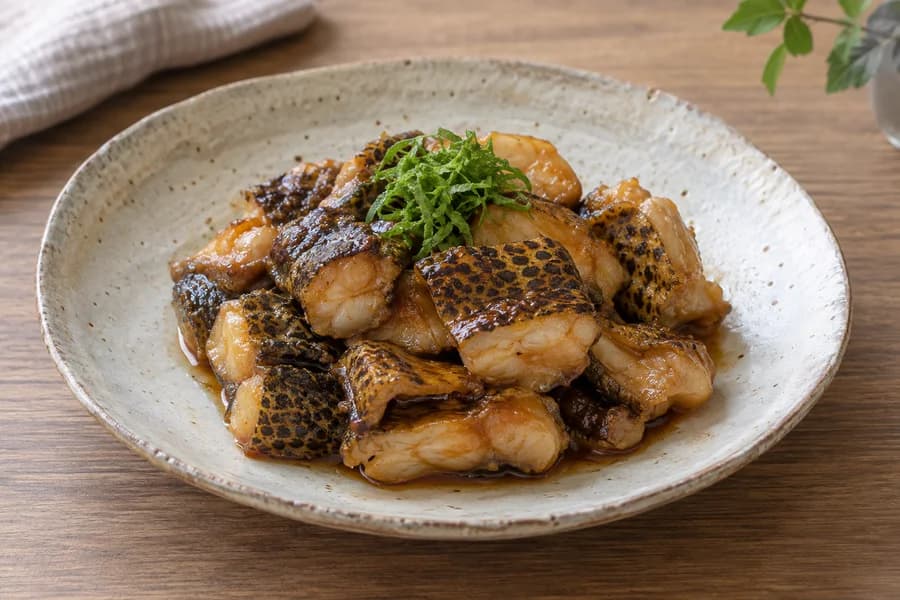 ウツボの照り焼き