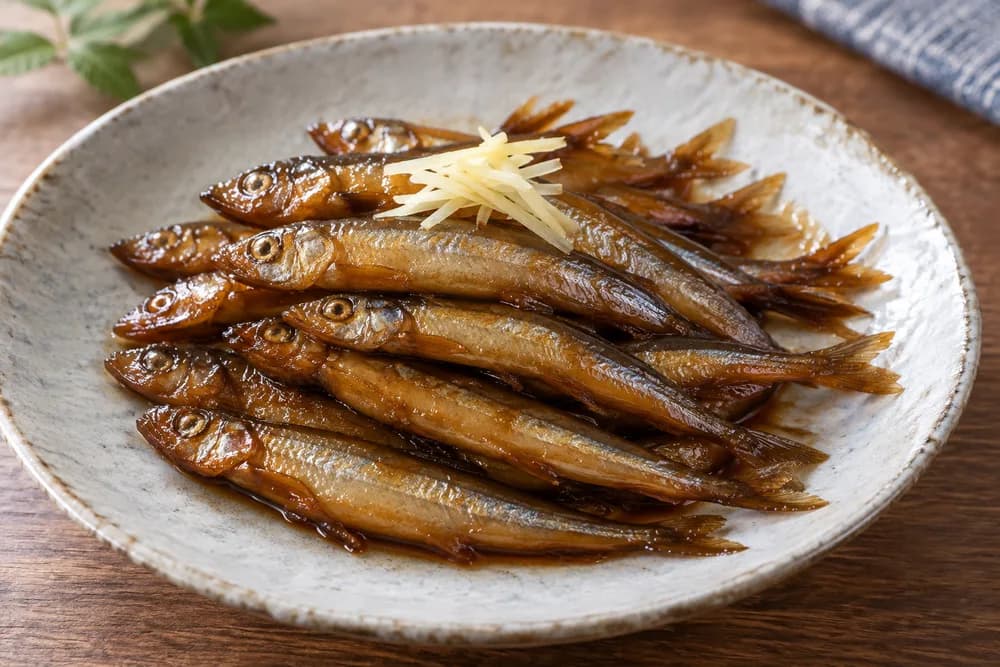 ワカサギの甘露煮
