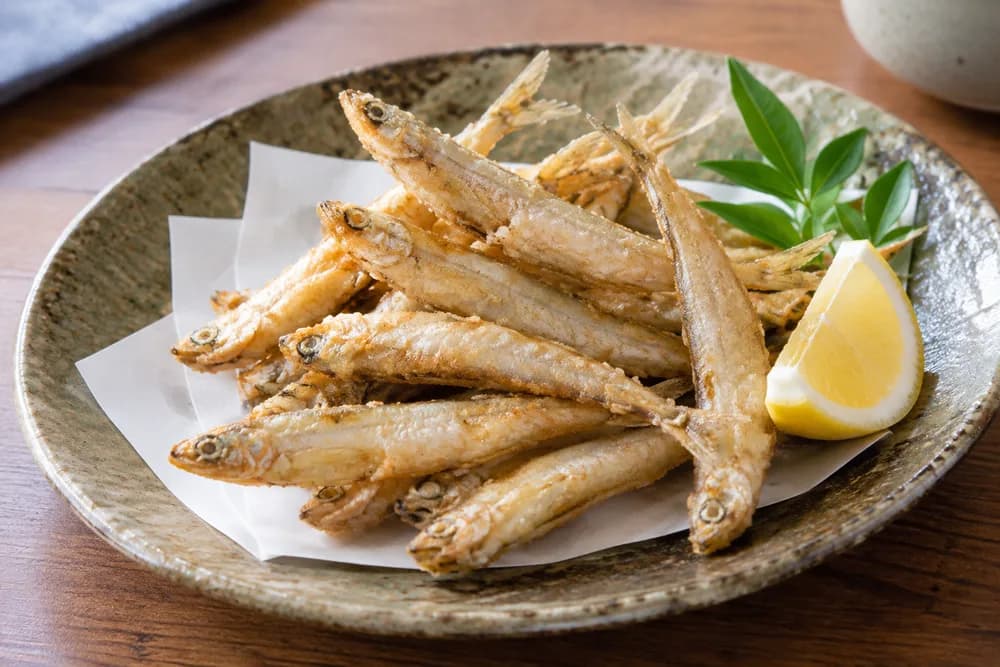 ワカサギの唐揚げ