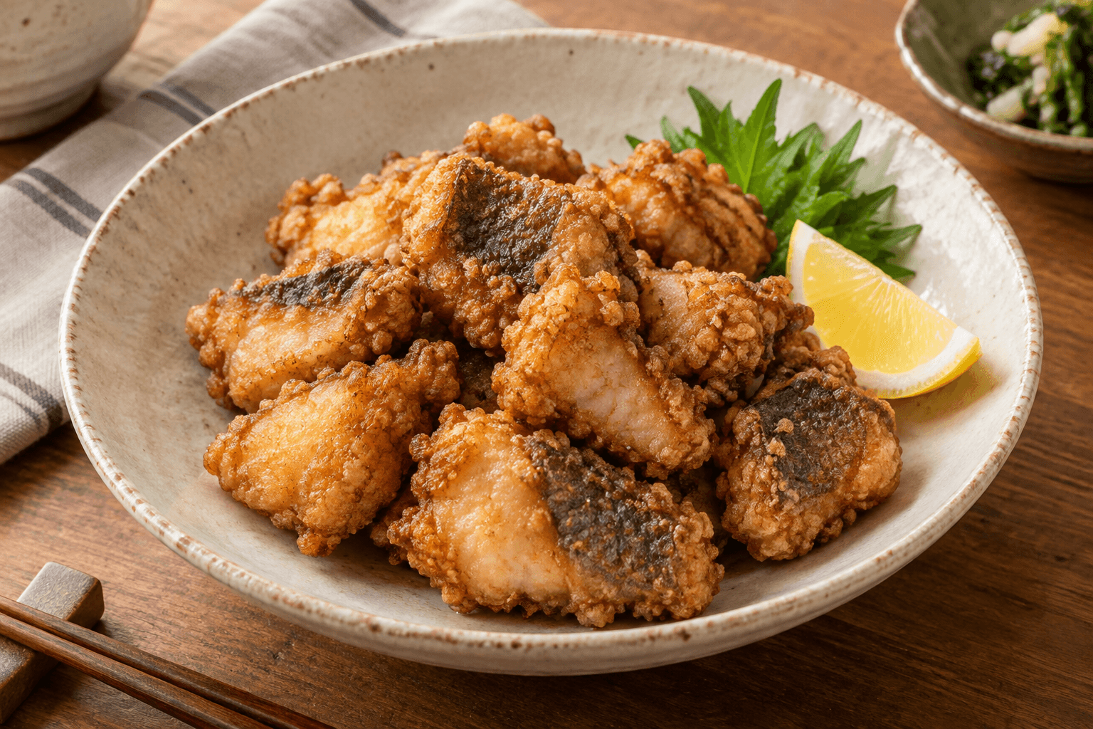 アイナメの唐揚げ