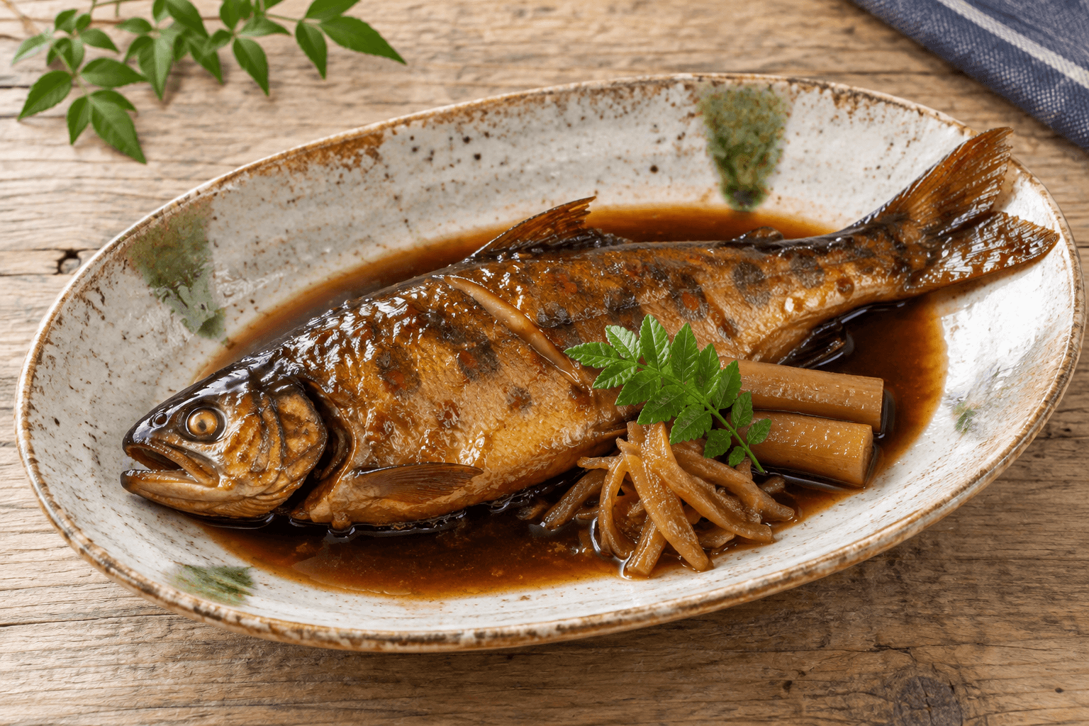 アマゴの甘露煮
