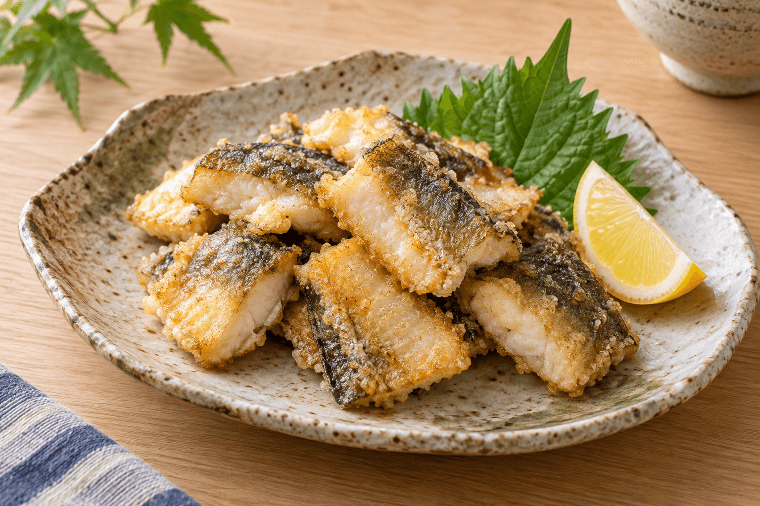 アユの唐揚げ