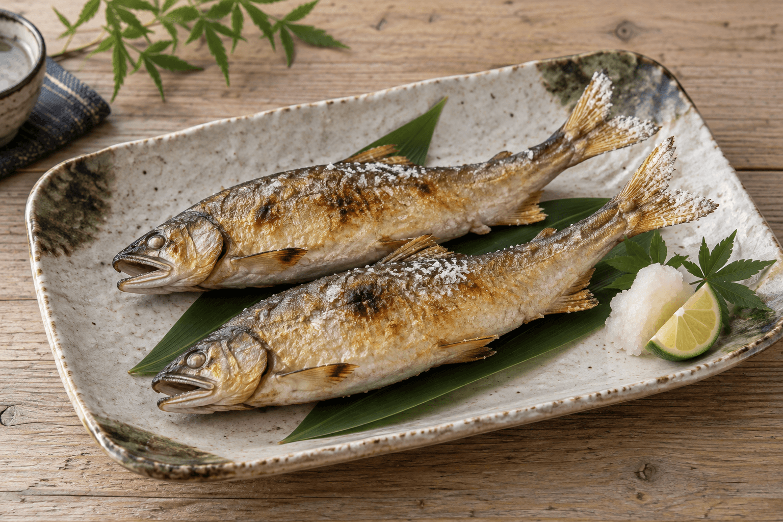 アユの塩焼き
