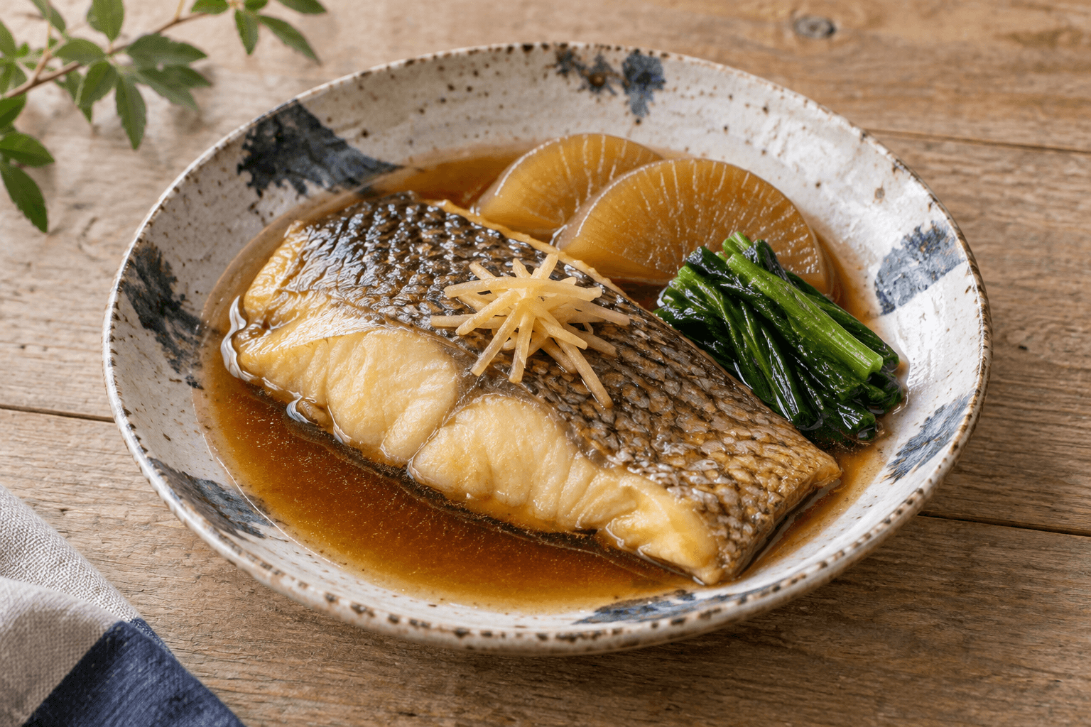 クロダイの煮付け