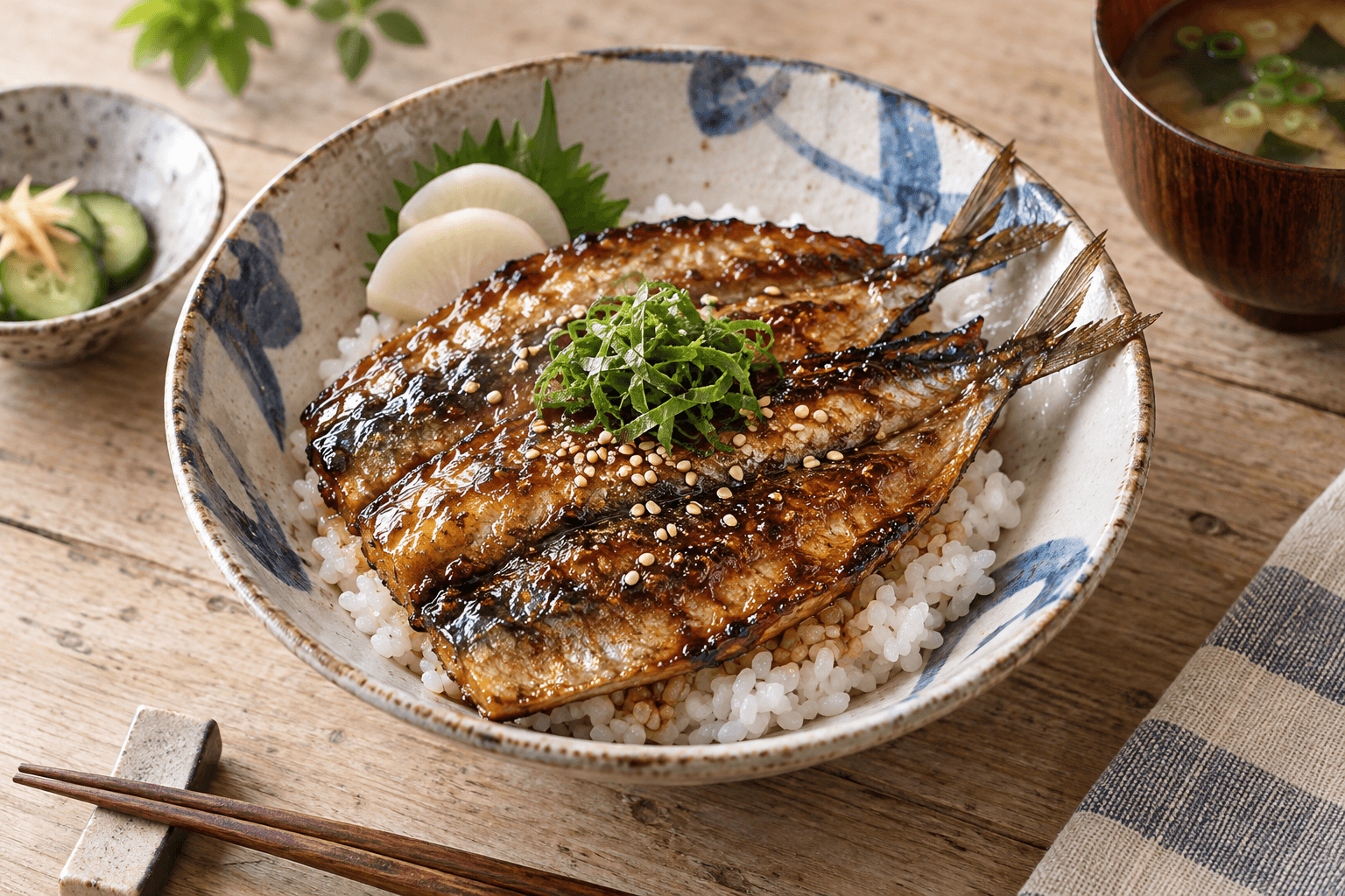 マイワシの蒲焼き