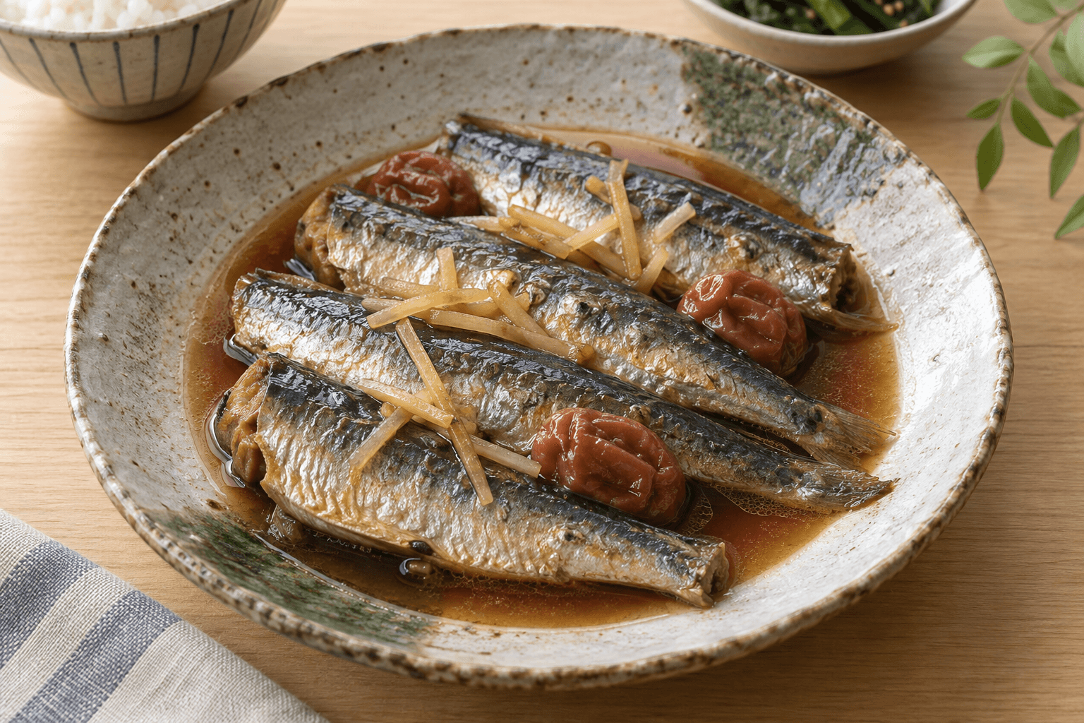 マイワシの梅煮