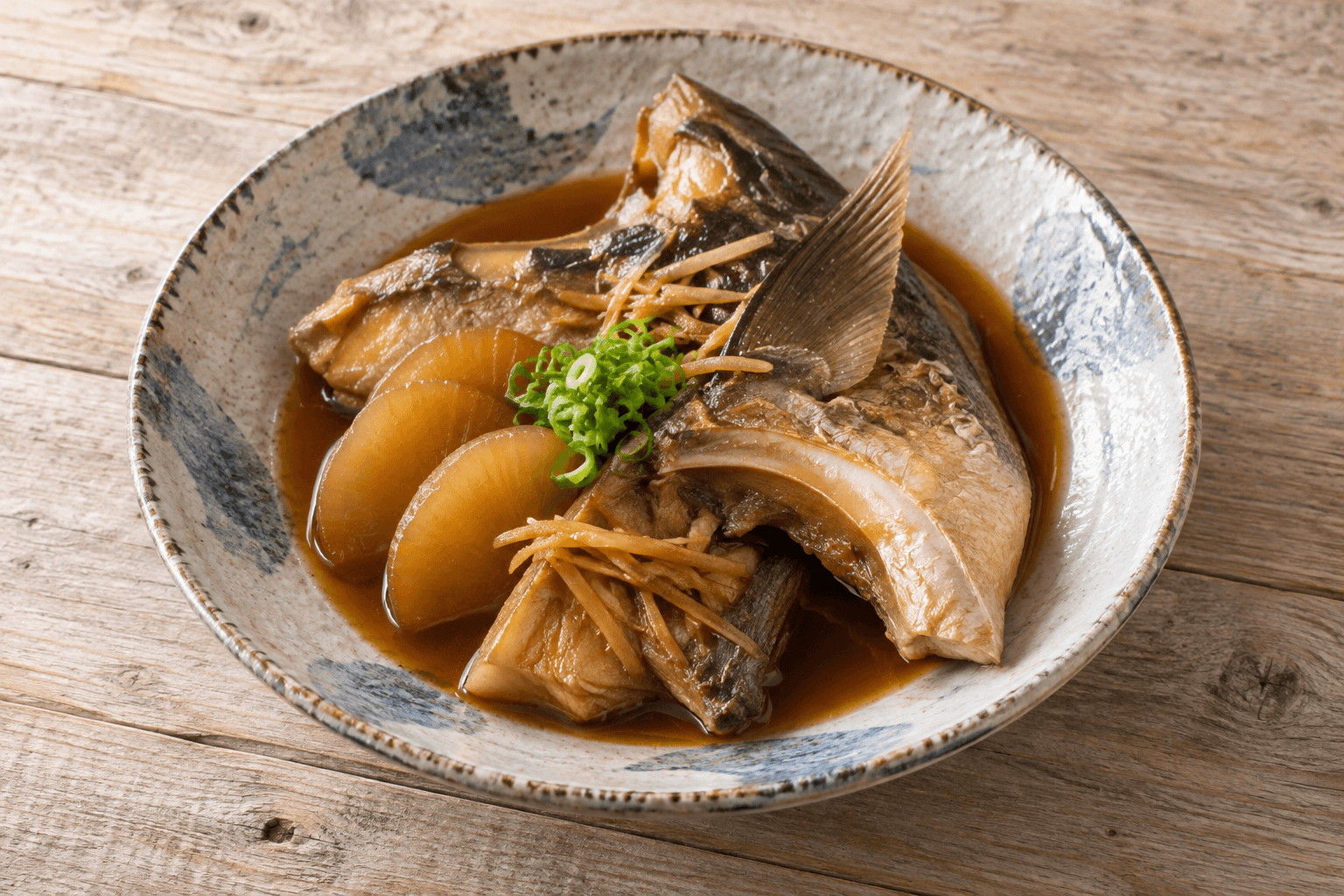 カンパチのあら煮